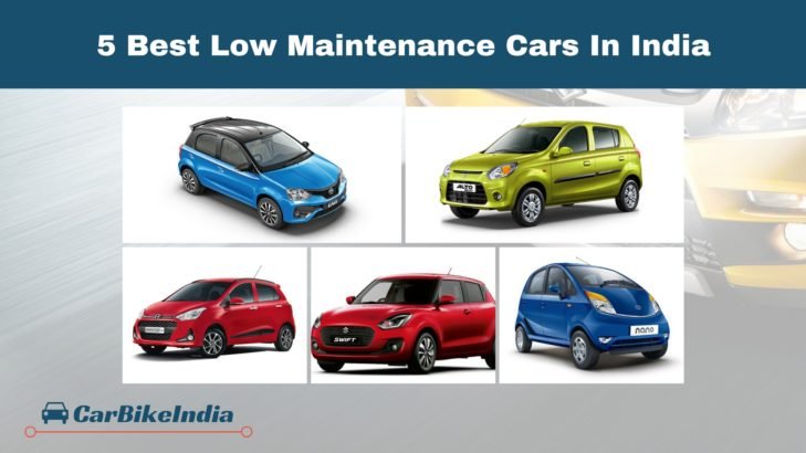 Low Maintenance Cars In India