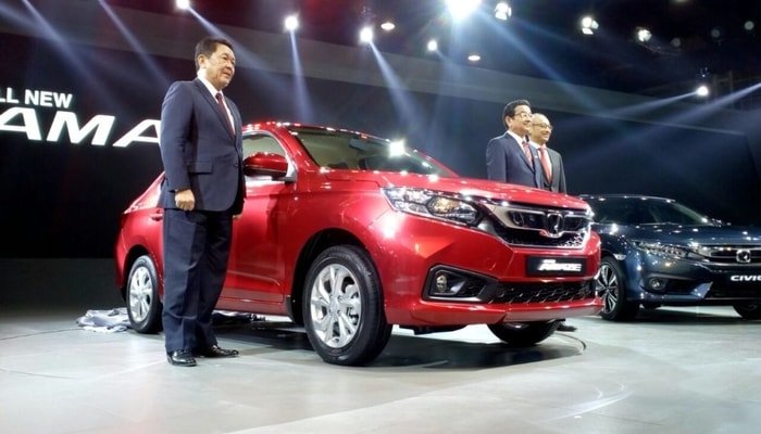 New Honda Amaze Unveiled At The Auto Expo 2018