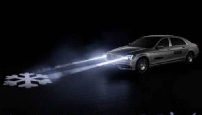 Mercedes-Maybach Unveils Futuristic Lighting Technology