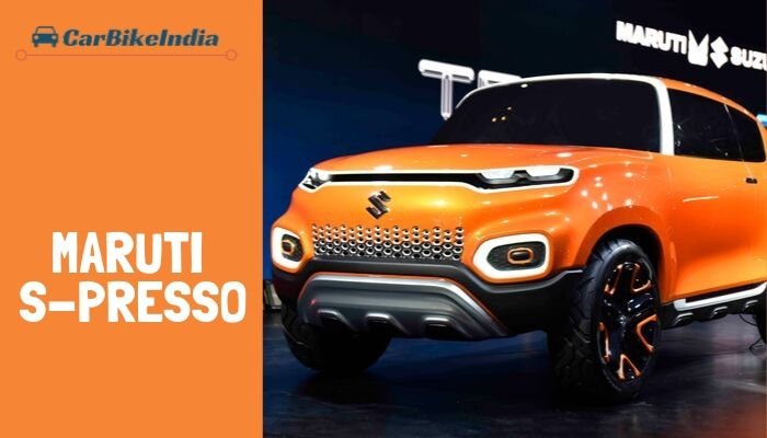 Maruti S-Presso Launch