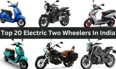 Top 20 Electric Two Wheelers In India