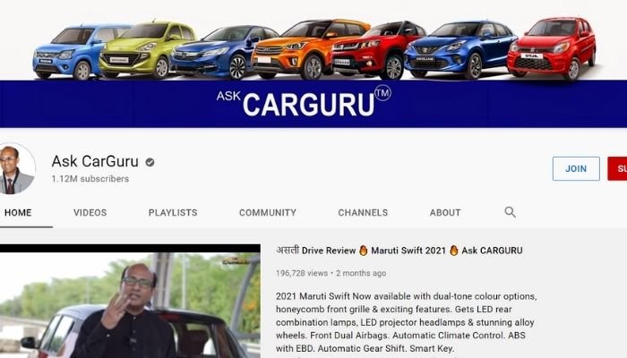Ask CarGuru Youtube channel