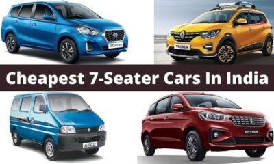 Cheapest 7-Seater Cars In India