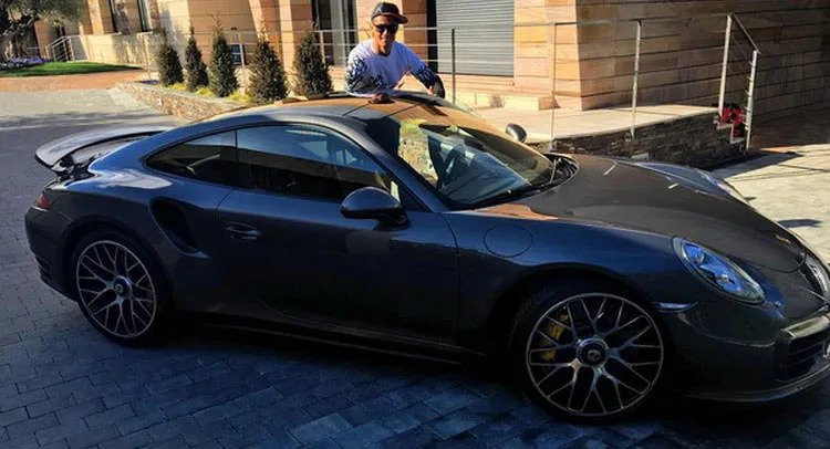 Cristiano Ronaldo Porsche 911 Turbo S