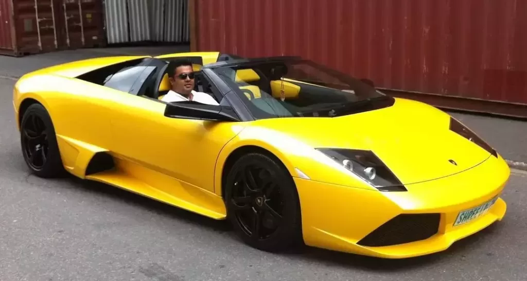 Indian who owns a Bugatti Chiron - Mayur Shree - Lamborghini Aventador Roadster