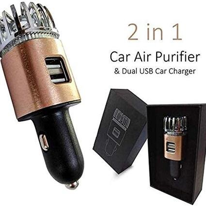 Litake 2-in-1 Car Air Purifier - Best Car Air Freshener in india