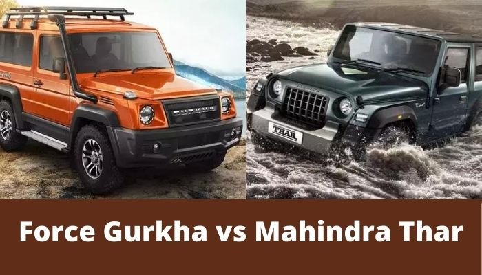 Force Gurkha vs Mahindra Thar