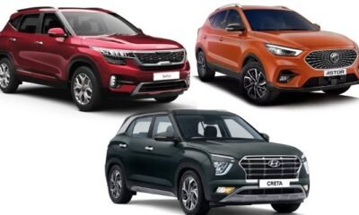 MG Astor vs Hyundai Creta vs Kia Seltos