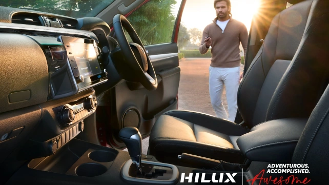 Toyota Hilux interior