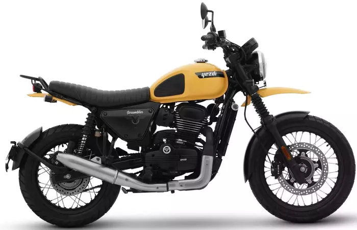 Yezdi Scrambler prices in india