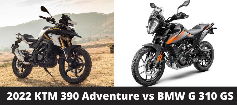  Comparación entre KTM Adventure y BMW G GS Adventure tourers