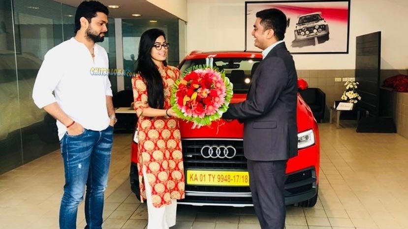 Rashmika Mandanna audi q3