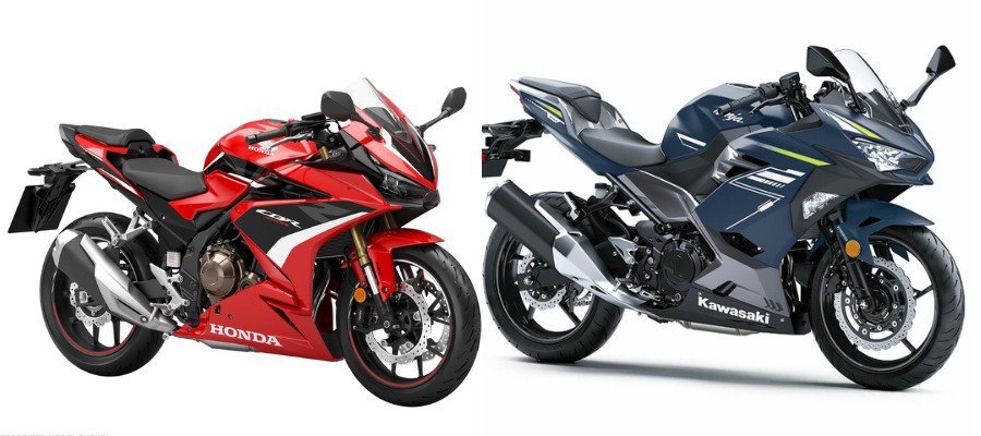 2022 Kawasaki Ninja 400 vs Honda CBR500R