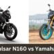Bajaj Pulsar N160 vs Yamaha MT-15 V2