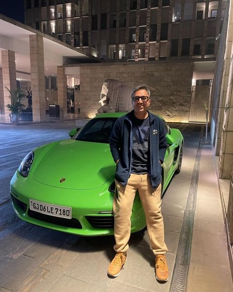 Ashneer Grover Porsche 718 Cayman