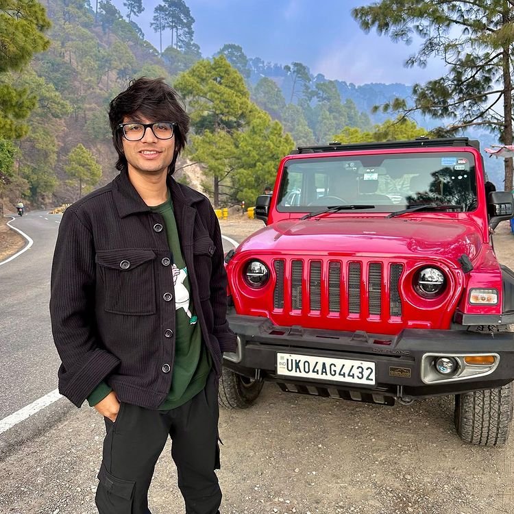 sourav joshi Mahindra Thar