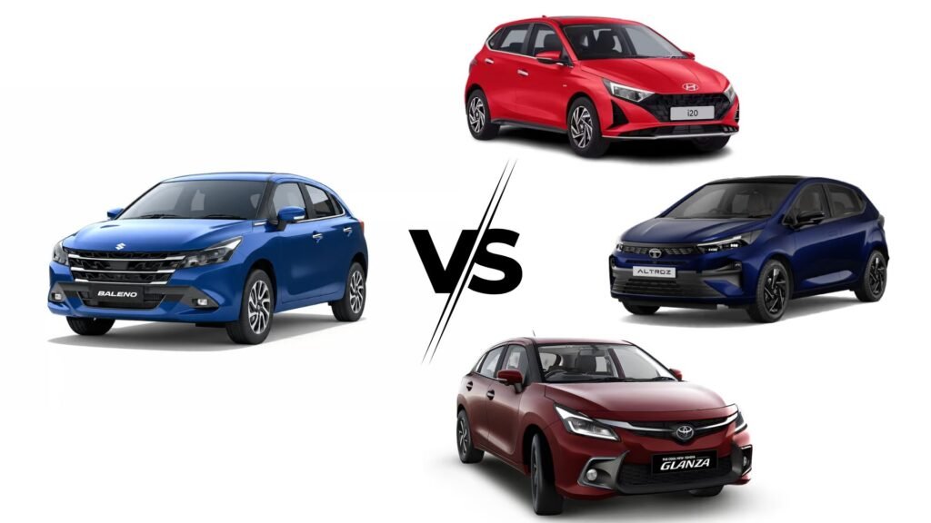New 2026 Maruti Baleno vs Rivals i20, Altroz, Glanza