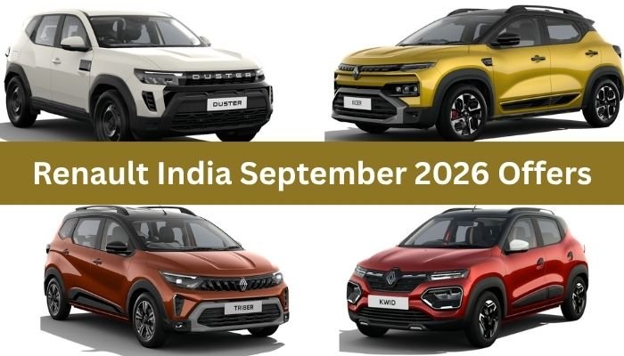 Renault India September 2026 Offers