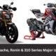 TVS Apache, Ronin & 310 Series Major Updates
