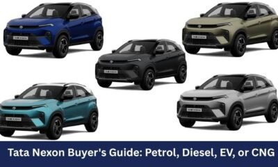 Tata Nexon Petrol vs Diesel vs EV vs CNG