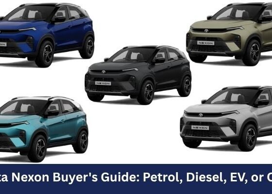 Tata Nexon Petrol vs Diesel vs EV vs CNG